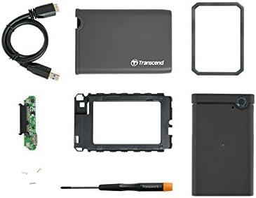 Transcend StoreJet USB 3.0 2.5" Antishock External Hard Drive Enclosure Kit (Brand New)