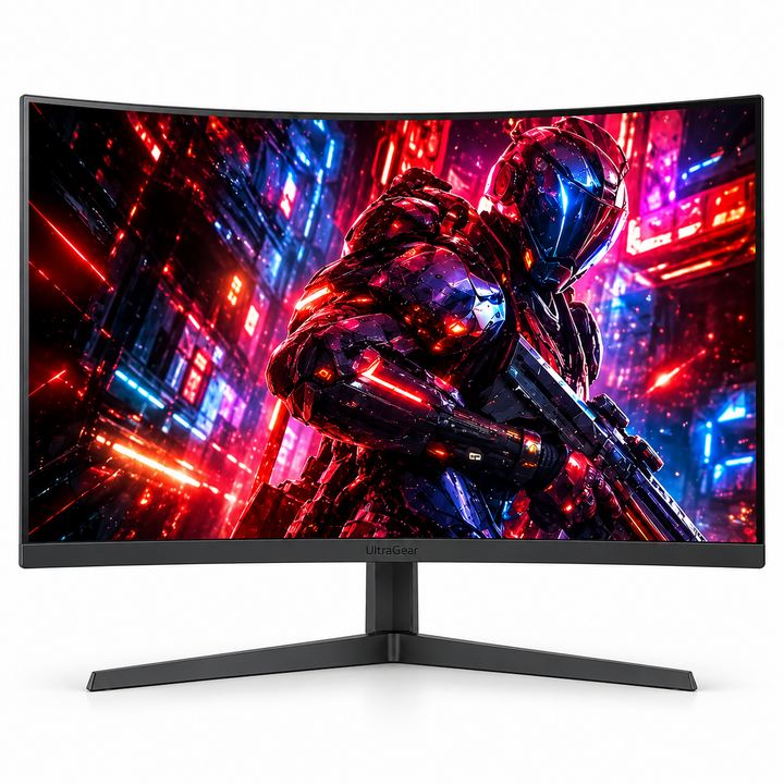 LG UltraGear 27GS60QC 27 2K QHD 180Hz 1ms Curved Gaming Monitor