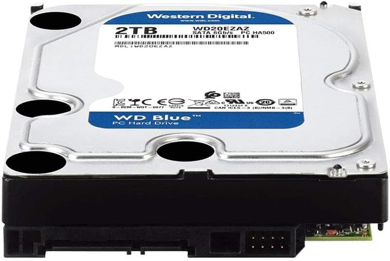 WD Blue 2TB 5400RPM Class SATAIII 256MB 3.5" Desktop Internal Hard Drive (Brand New)