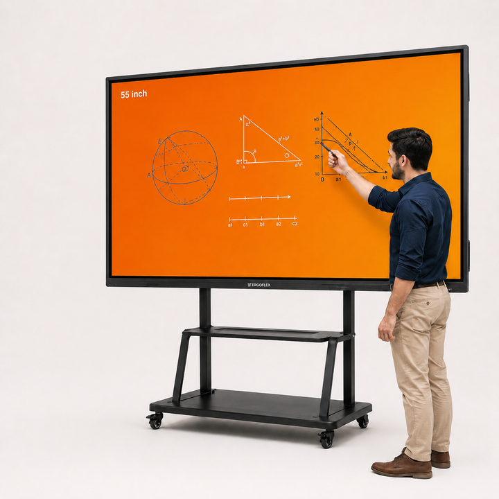 ERGOFLEX 4K Interactive Smart Board Touch Display 55-inch (New)
