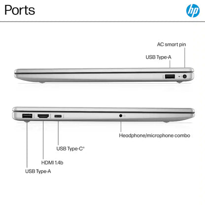 HP 15-FD0127DX Laptop Core i7 1355U 16GB DDR4 512GB NVMe 15.6-inch FHD Touchscreen (New)