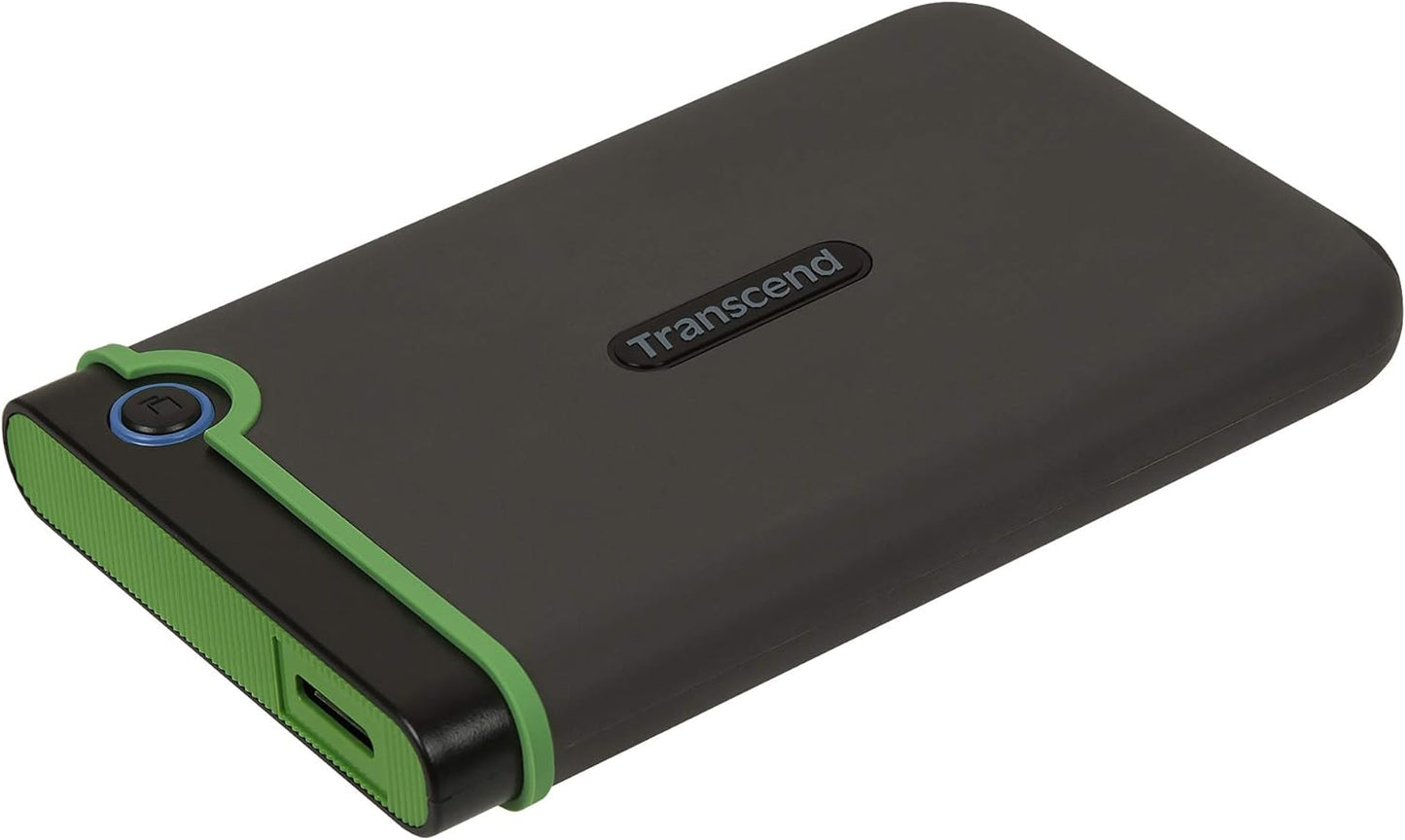 Transcend 2TB USB 3.1 Gen 1 StoreJet 25M3 Rugged External Hard Drive (Brand New)