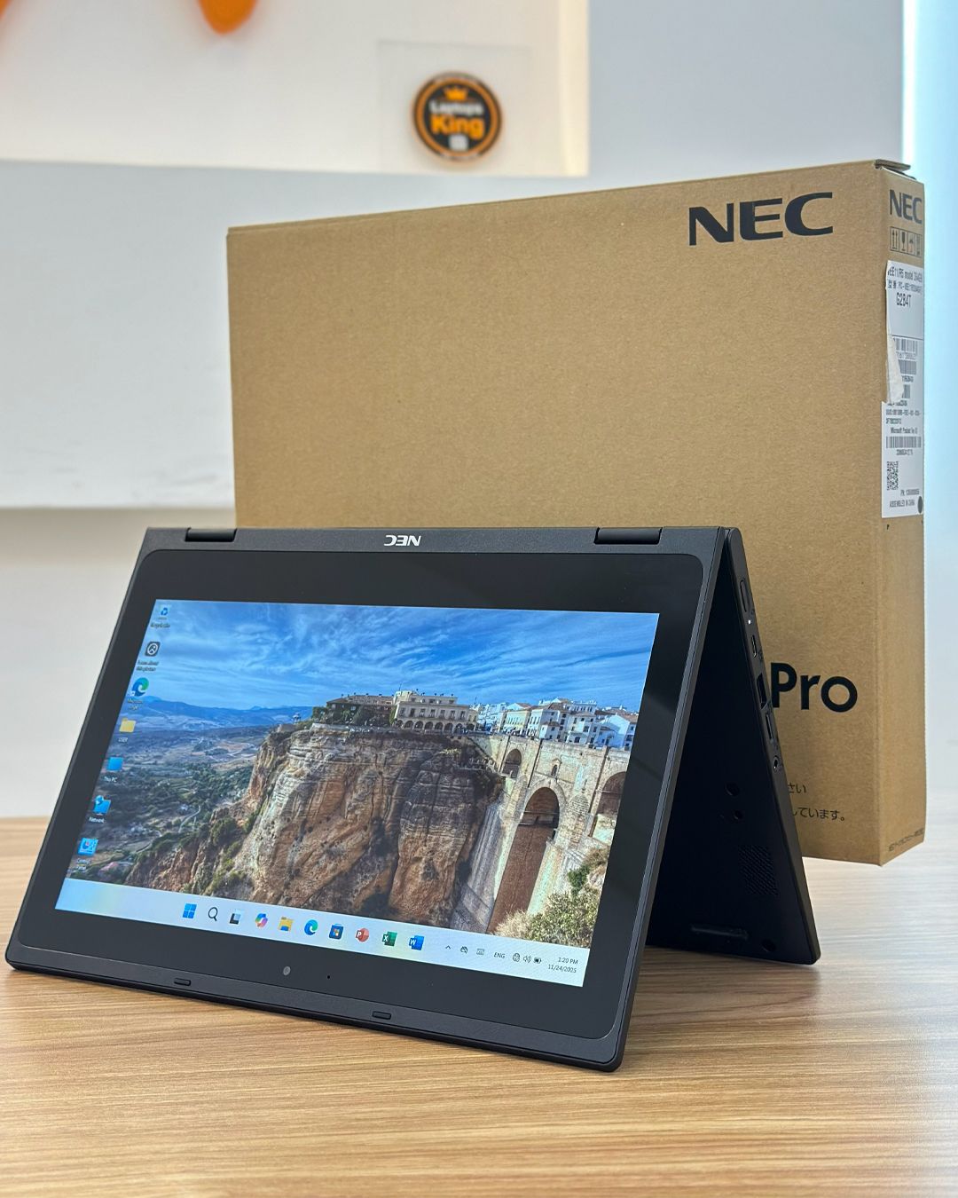 NEC VERSA PRO X360 INTEL DC CPU 12” FLIP-TOUCH SCREEN (brand new