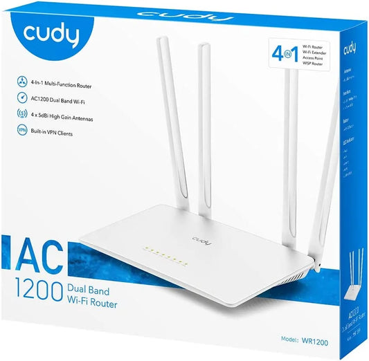 CUDY DUAL BAND WI-FI ROUTER