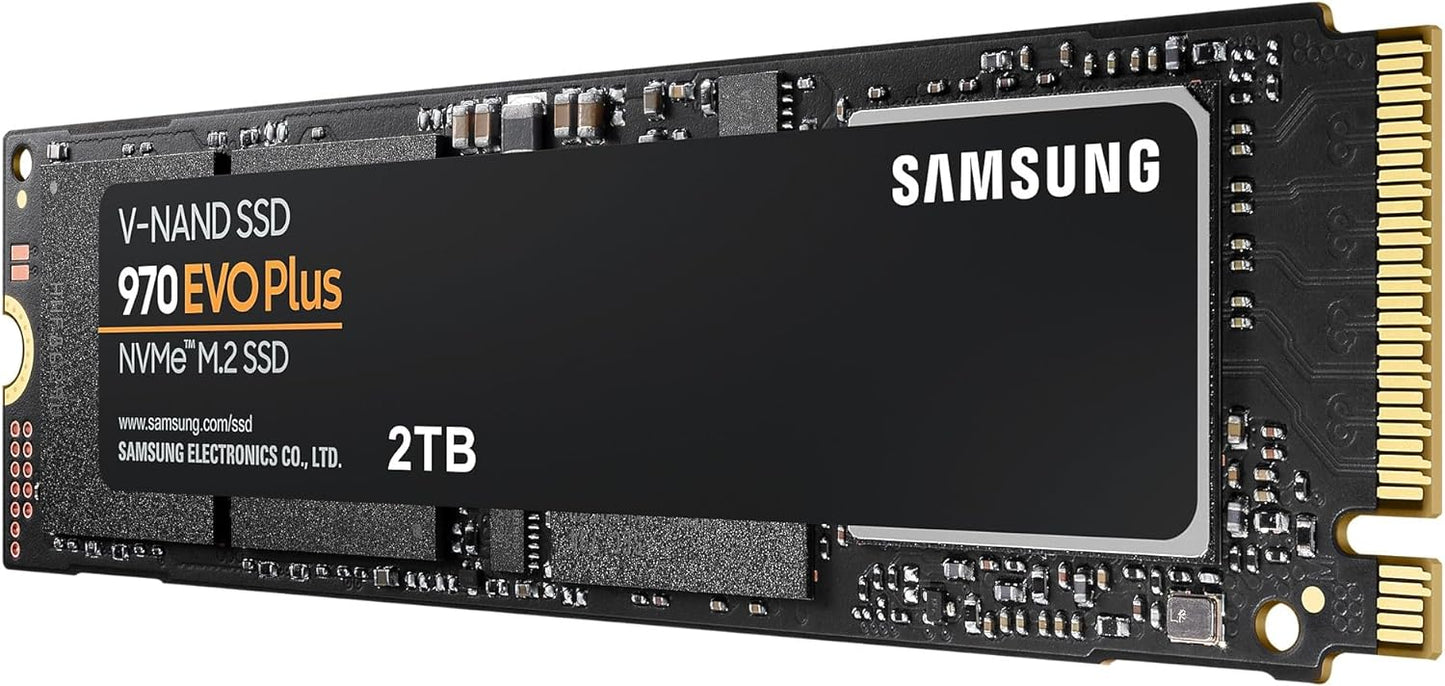 Samsung 970 EVO Plus SSD M.2 2280 PCIe NVMe 2TB Internal Hard Drive (Brand New)