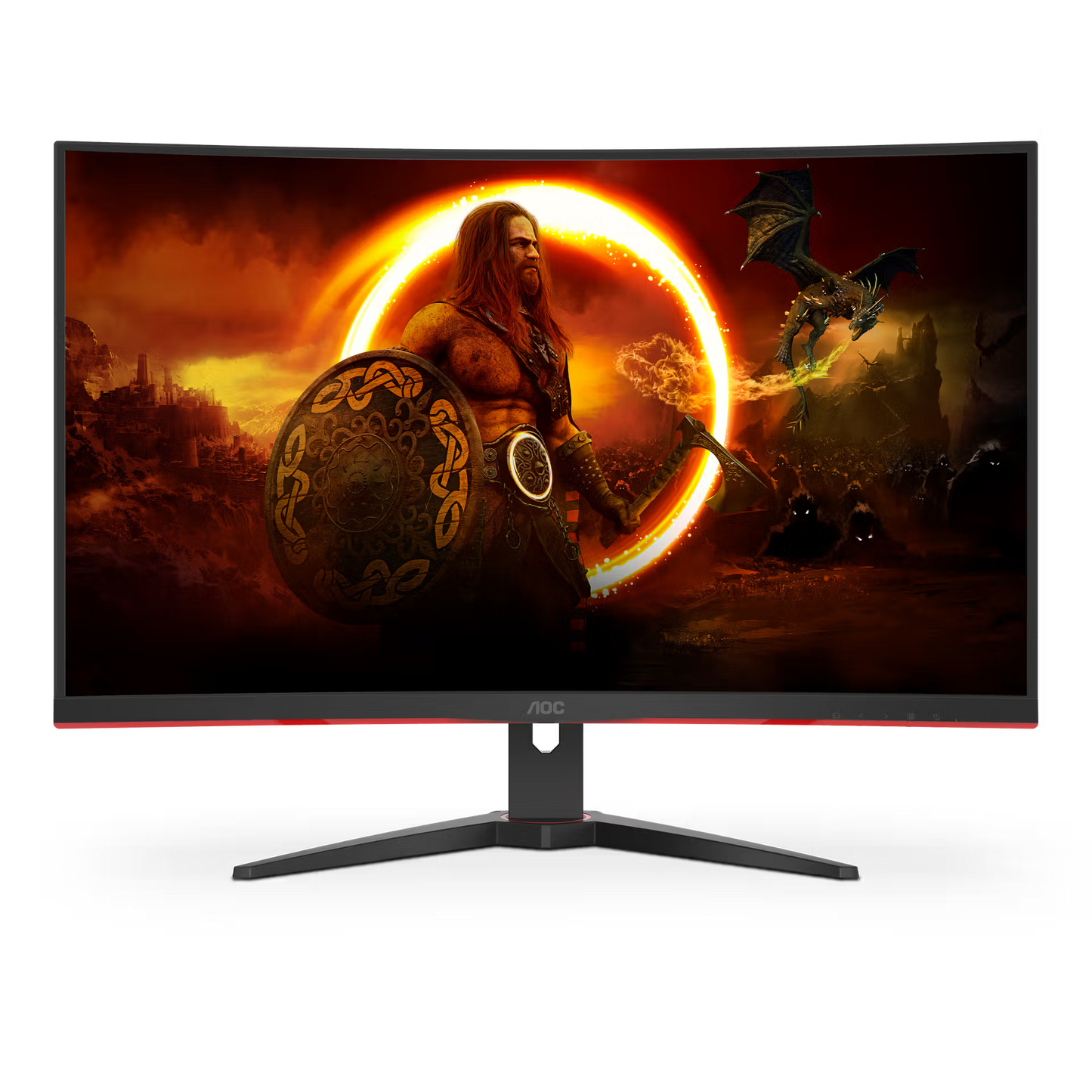 AOC C32GZE FHD Curved 240Hz Gaming Monitor 32" (Used)