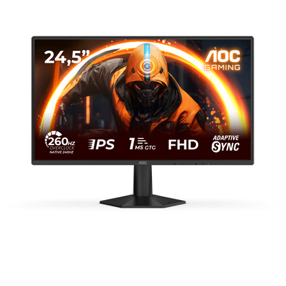 AOC 25G50Z Fast IPS 260Hz Gaming Monitor 25" (New)