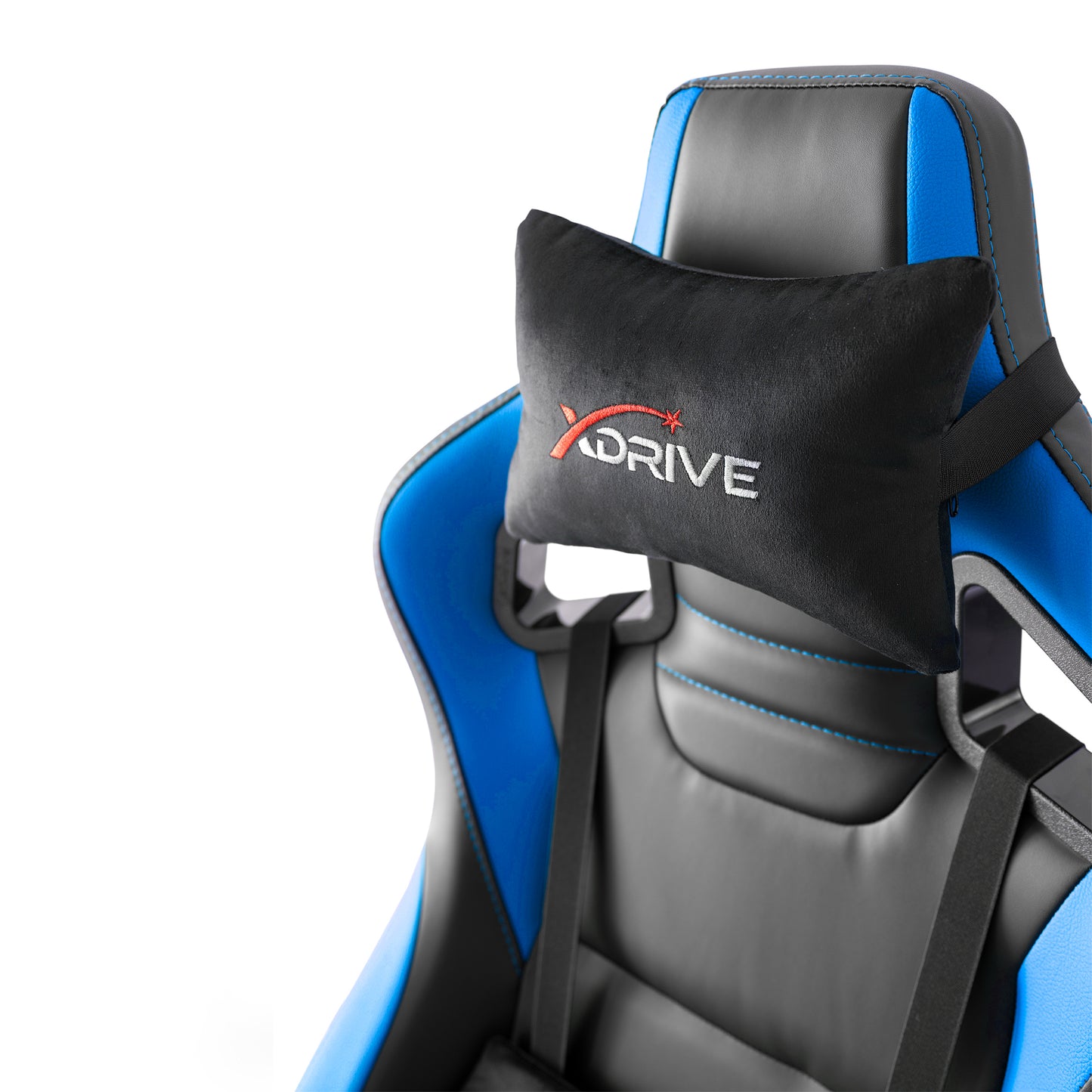 Xdrive Akdeniz XD-AKD-M/S Blue/Black Leather Chair (Brand New)