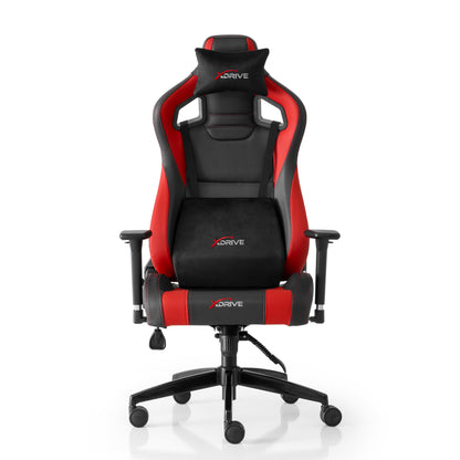 Xdrive Akdeniz XD-AKD-K/S Red/Black Leather Chair (Brand New)