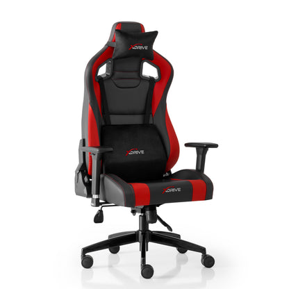 Xdrive Akdeniz XD-AKD-K/S Red/Black Leather Chair (Brand New)
