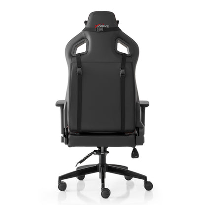 Xdrive Akdeniz XD-AKD-K/S Red/Black Leather Chair (Brand New)