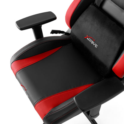 Xdrive Akdeniz XD-AKD-K/S Red/Black Leather Chair (Brand New)