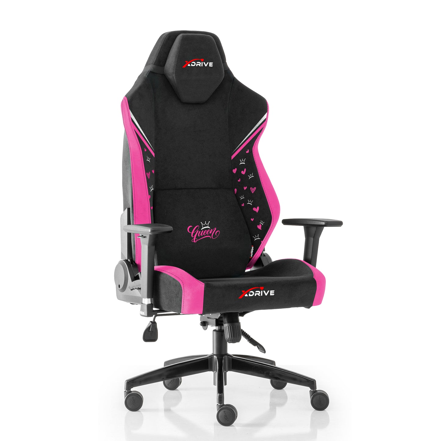 Xdrive Anka XD-ANK-OZ-P/S Pink/Black Queen Design Chair (Brand New)