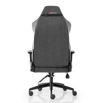 XDRIVE ANKA LUXURY CHAIR GREY FABRIC (BRAND NEW)