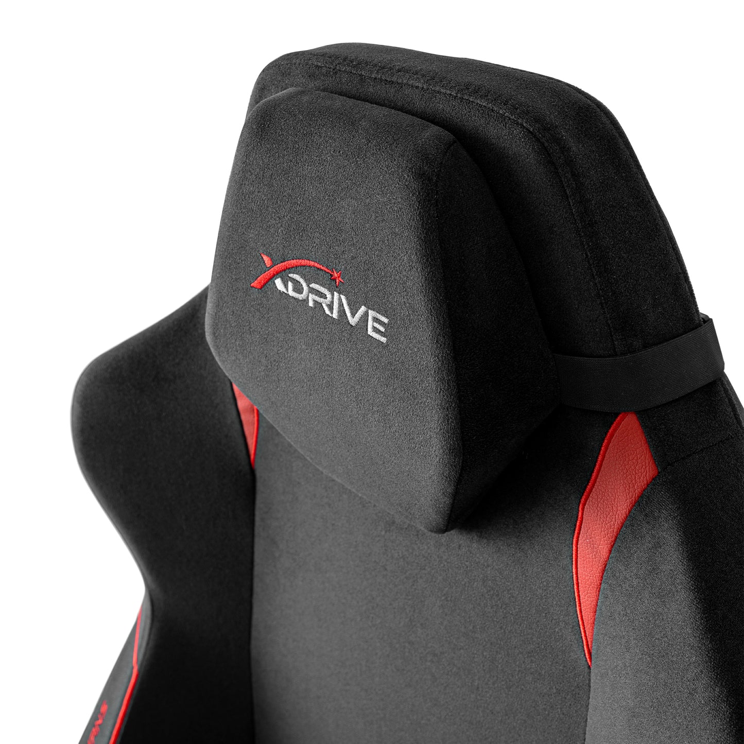 Xdrive Anka XD-ANK-KM-K/S Red/Black Fabric Chair (Brand New)