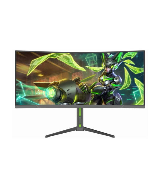 ERGOFLEX 34" 3K+ 165Hz Ultra Wide Monitor Black (New)