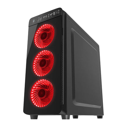 Genesis Irid 300 Core i5-7400 Gtx 1060 | Red | Gaming Desktop Computer (Used Very Clean)