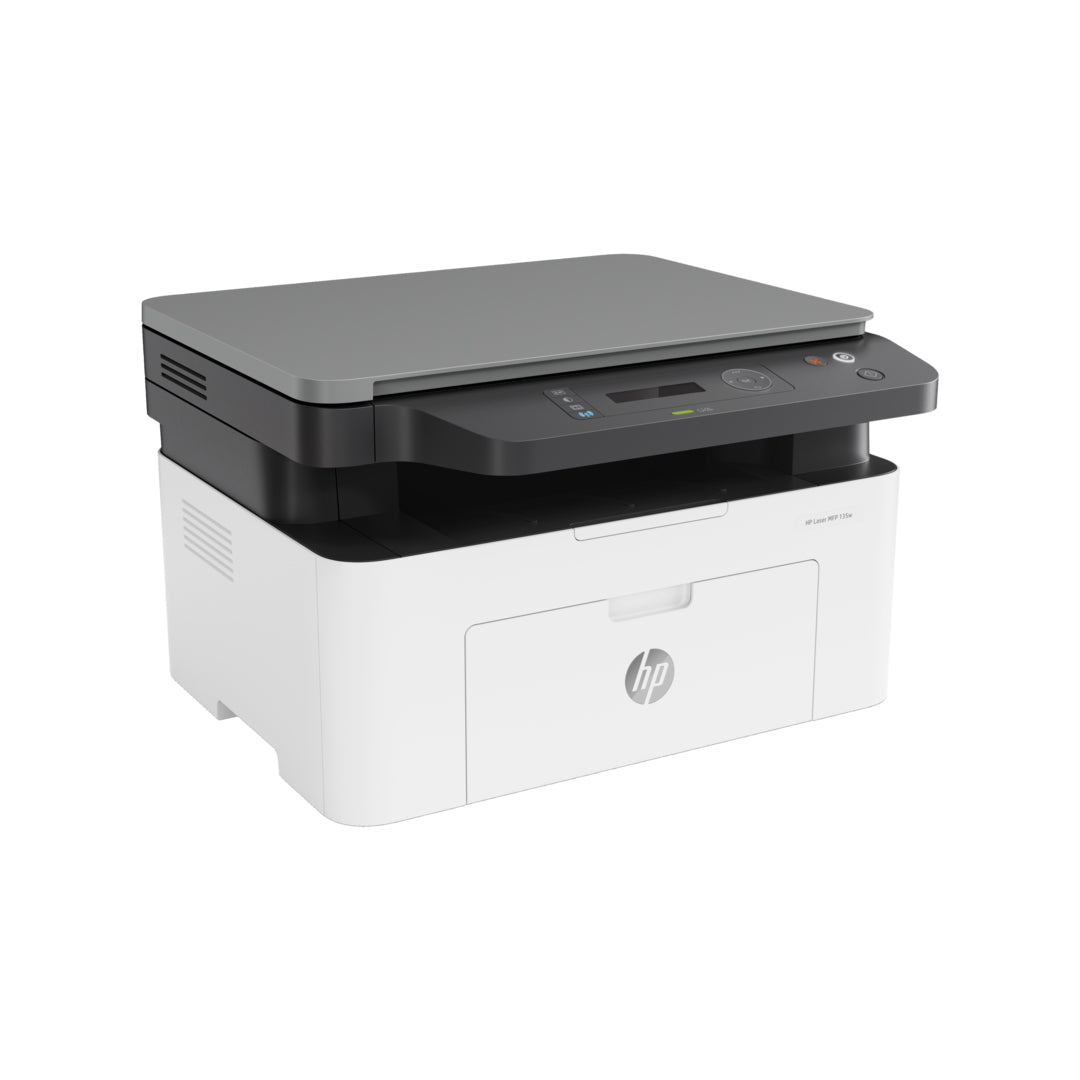 Hp Laser Mfp 135w | Mobile Printing | Black Printing | 3in1 Wireless Printer (Brand New)