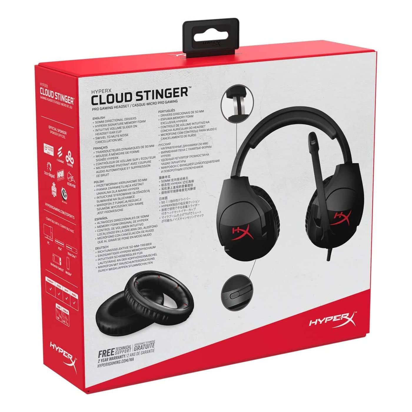 Hyper x cloud discount stinger gaming headset