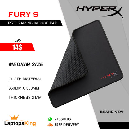 Hyperx Fury S Medium Size Pro Gaming Mouse Pad (Brand New