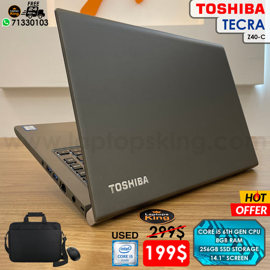 Toshiba Tecra Z40-C Core i5 6th Gen Cpu 14.1" Laptop (Used Very Clean)