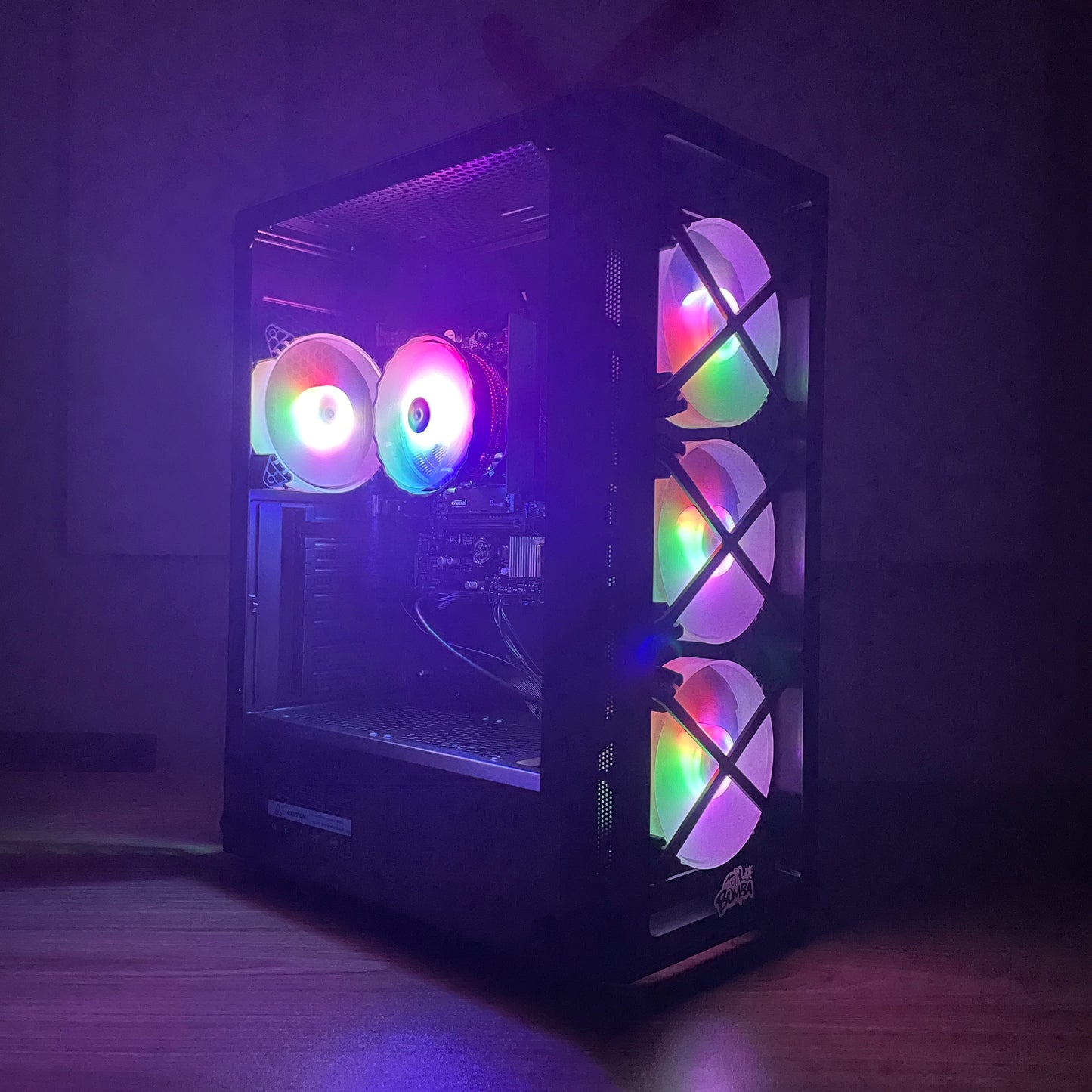 El Bomba Core i5-12400 Rtx 2080 | Rgb Gaming Desktops (Brand New)