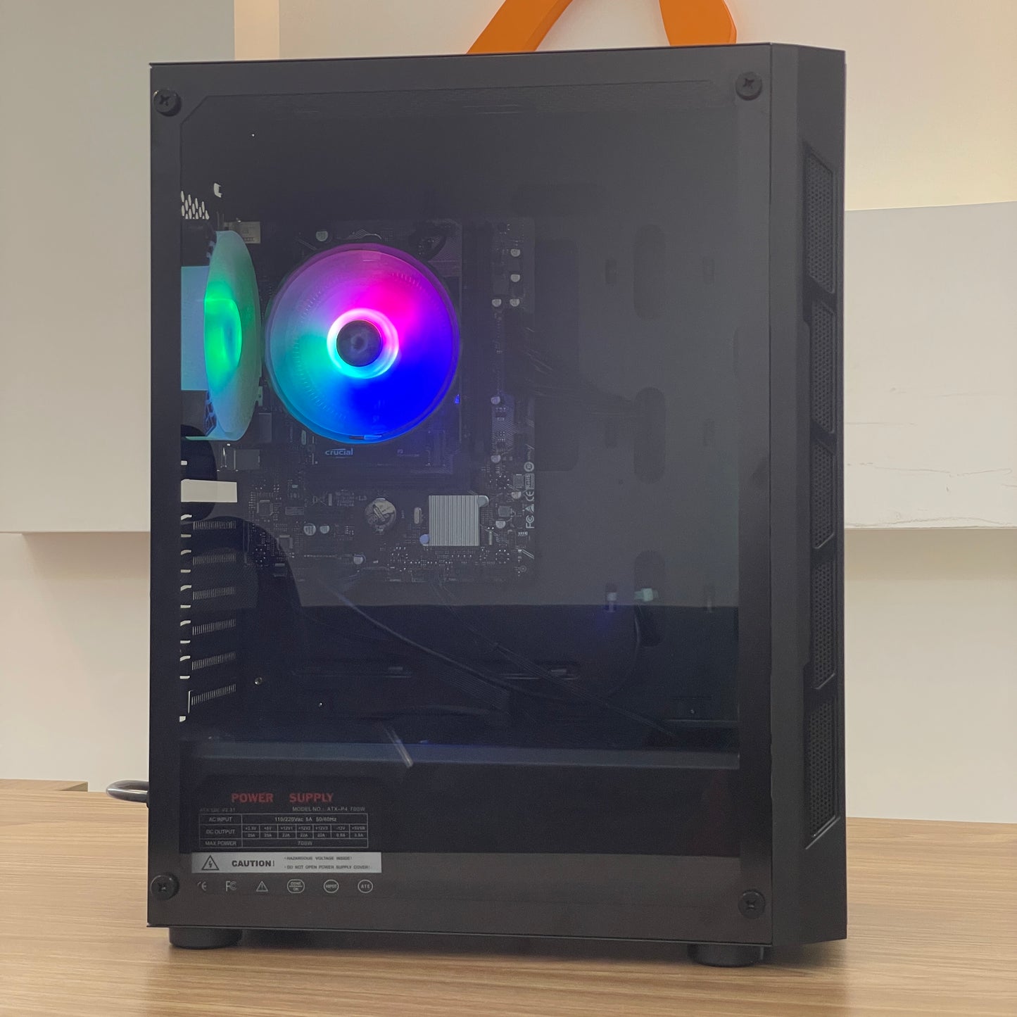 El Bomba Core i5-12400 Rtx 2080 | Rgb Gaming Desktops (Brand New)