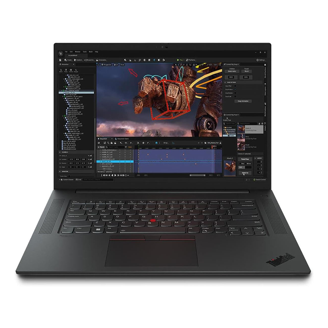 Lenovo Thinkpad P1 21FVX009US-R Core i7-13800h Rtx 4080 165hz Qhd+ Mobile Workstation Laptops (New OB)