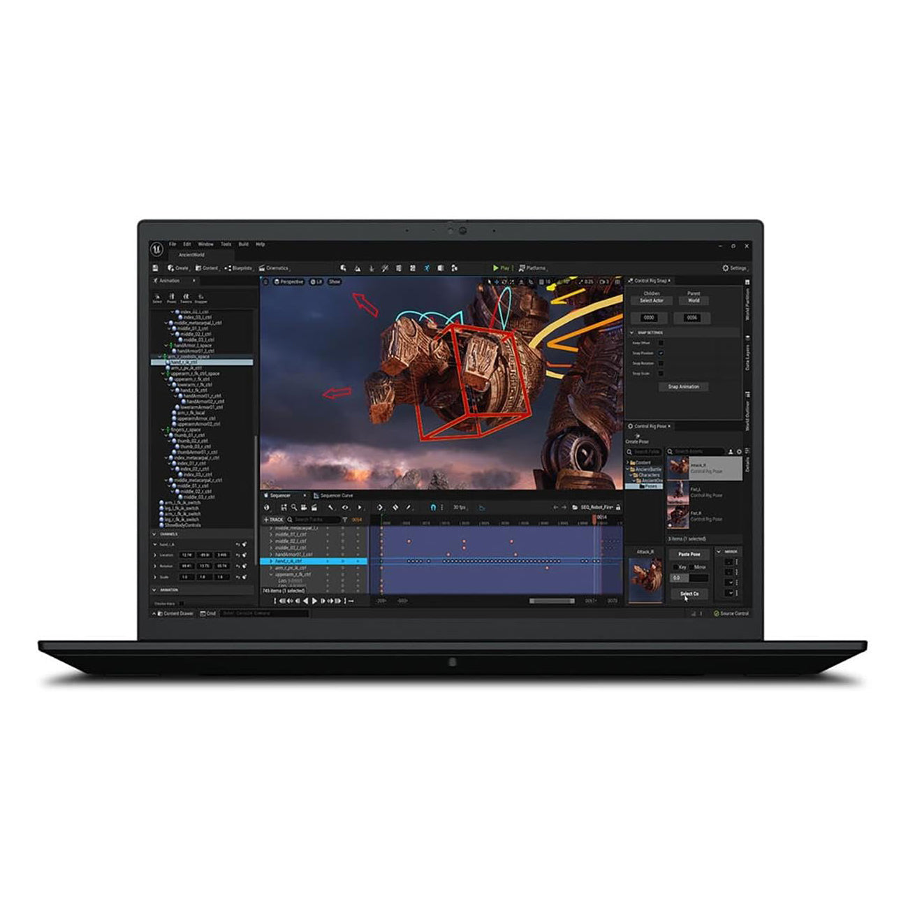 Lenovo Thinkpad P1 21FVX009US-R Core i7-13800h Rtx 4080 165hz Qhd+ Mobile Workstation Laptops (New OB)