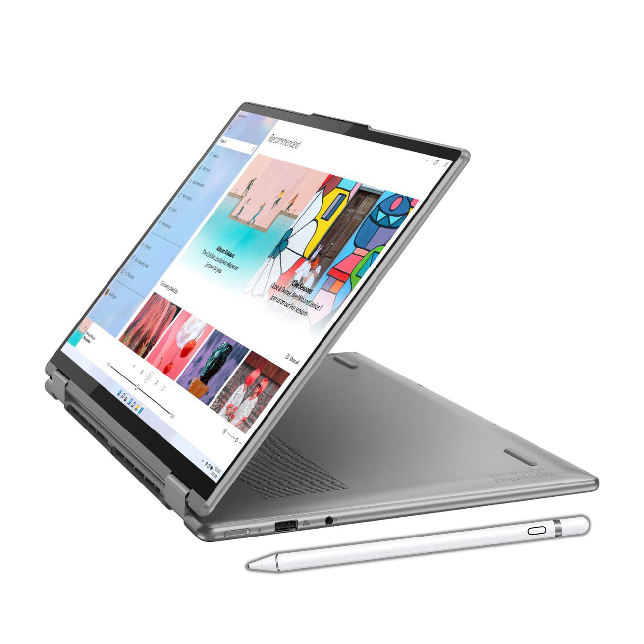 Lenovo Yoga 7 16IAP7 82QG0000US 2in1 Core i7-1260p Iris Xe 2.5k Touch Laptop (Brand New)