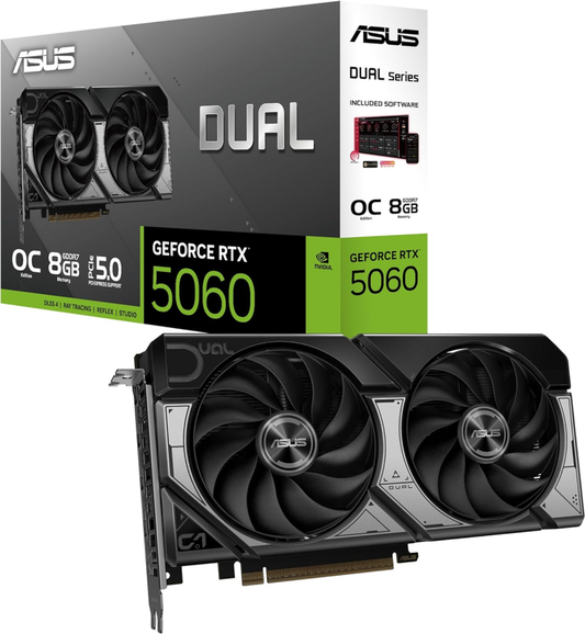 ASUS rtx 5060 graphics card dual fan  vga (brand new)