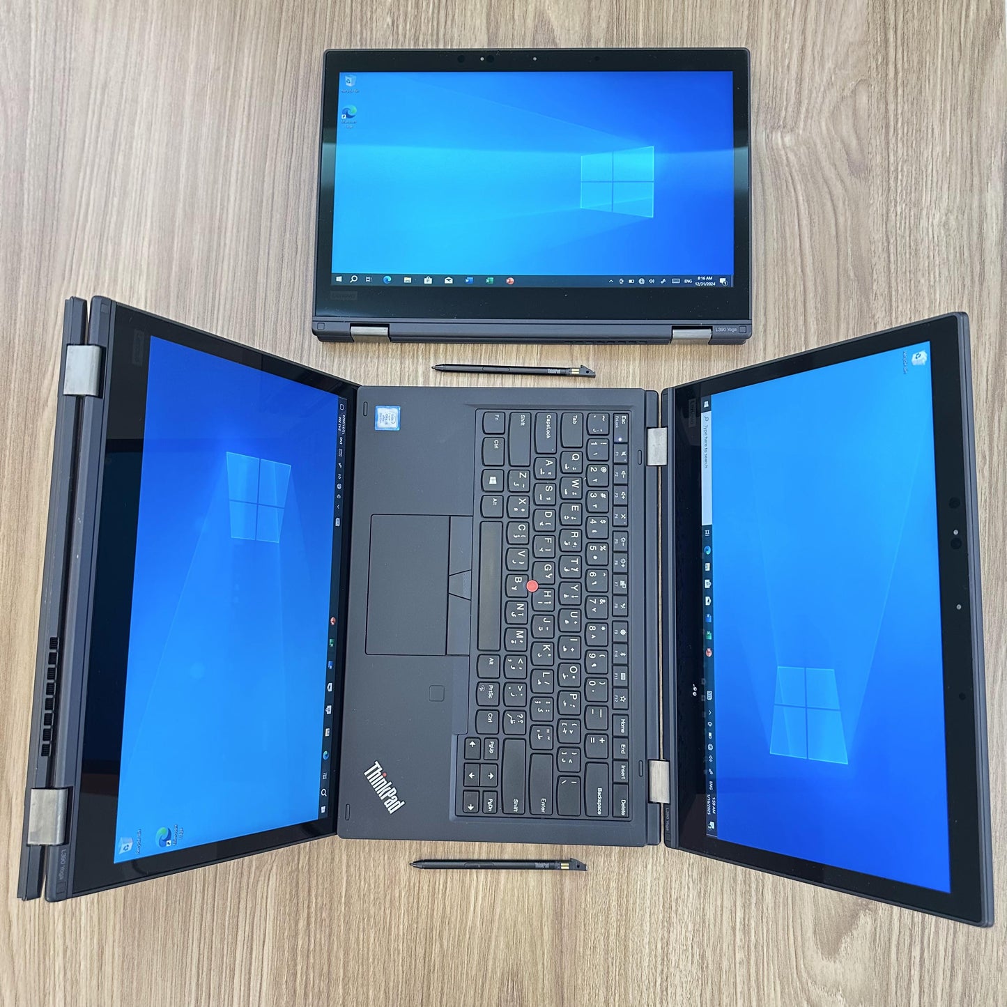 Lenovo Thinkpad L390 Yoga Core i5-8365u Flip-Touch 13.3" 2in1 Laptops (Open Box)