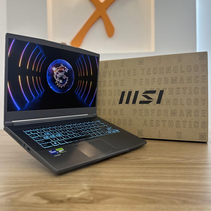 Msi Thin 15 B13UC-2004CA Core i7-13620h Rtx 3050 144hz 15.6" Gaming Laptops (Brand New)