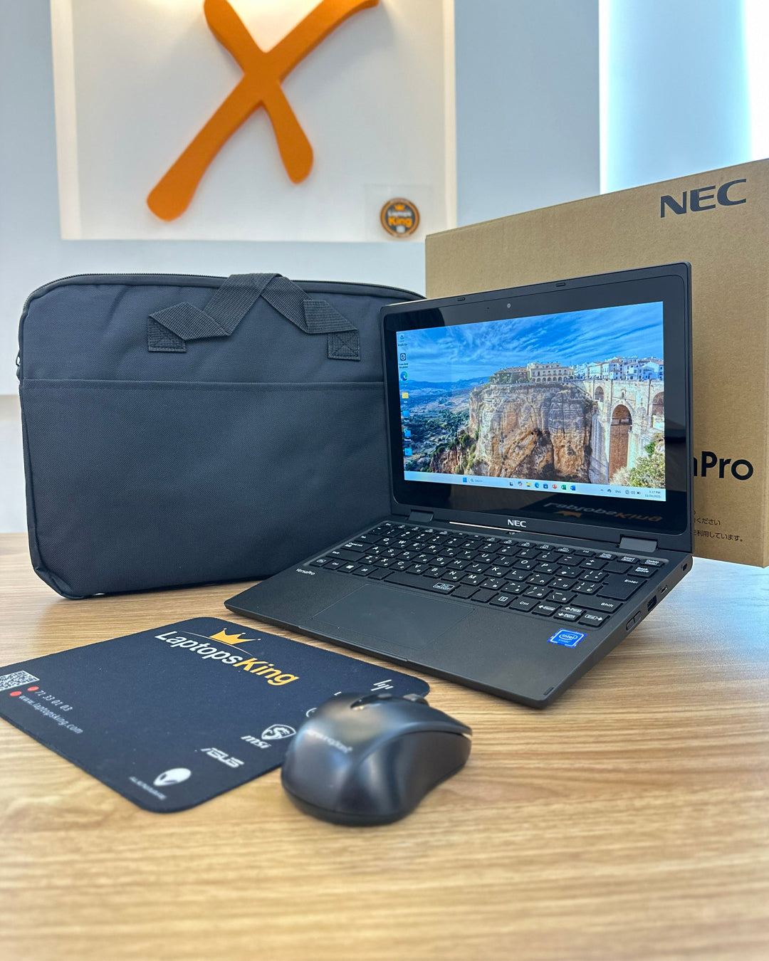 NEC VERSA PRO X360  INTEL DC CPU 12” FLIP-TOUCH SCREEN BUTTERFLY DESIGN (BRAND NEW 1YR WARRANTY)