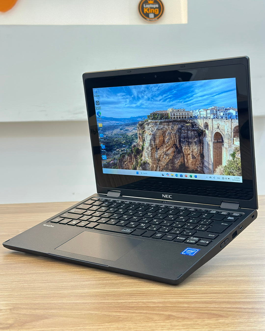 NEC VersaPro X360 Intel DC 12" Flip Touchscreen Laptop (New)