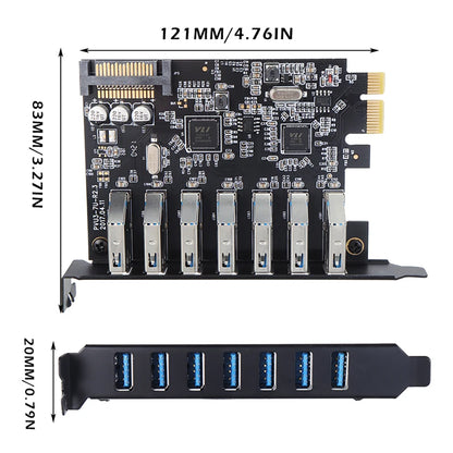 Moge Pcie To 7 Usb 3.0 Add-On Card Series (New)