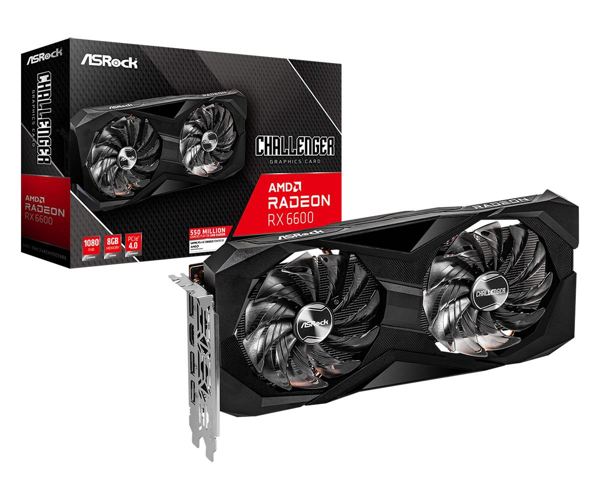 AMD Radeon RX 6600 8GB Graphics Card (New0