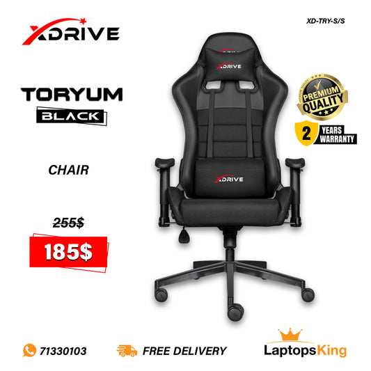 Xdrive Toryum XD-TRY-S/S | Black Chair (Brand New)