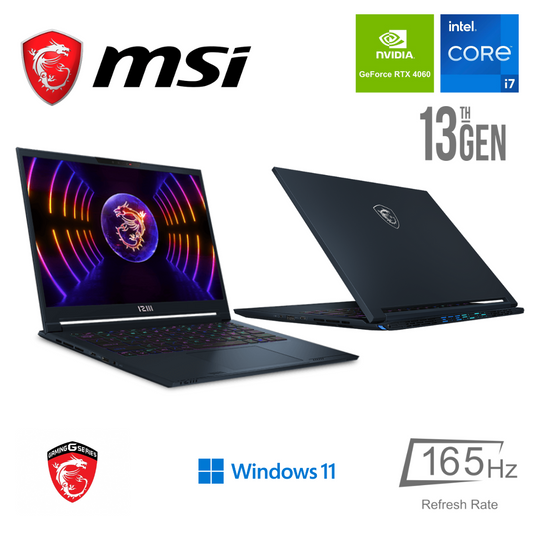 MSI STEALTH 14 STUDIO A13VF-041US CORE I7-13620H RTX 4060 165Hz Gaming Laptops (Brand New)