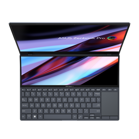 Asus ZENBOOK PRO DUO 14 OLED UX8402VV-OLEDI9TB Core i9-13900H 2.6GHz RTX 4060 120Hz OLED 3K TOUCHSCREEN (Brand New)