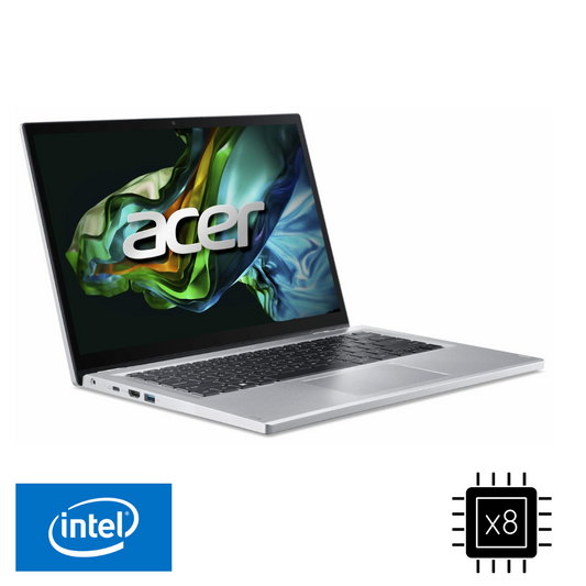 Aspire 3 Spin 14 A3SP14-31PT-32M6 2 in 1 CORE I3-N305 Octa-core (8 Core™) INTEL FHD Laptop (Brand New)