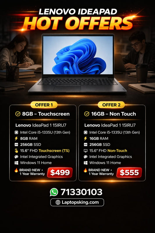 LENOVO IDEAPAD 1 OFFERS ( BRAND NEW 1YR WARRANTY)