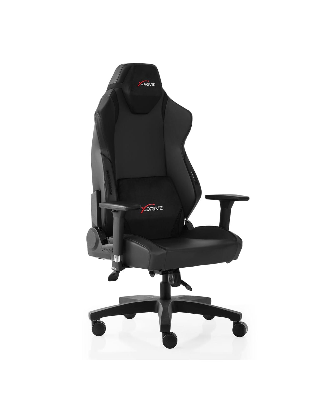 XDRIVE ANKA LUXURY CHAIR FULL BLACK LEATHER (BRAND NEW)