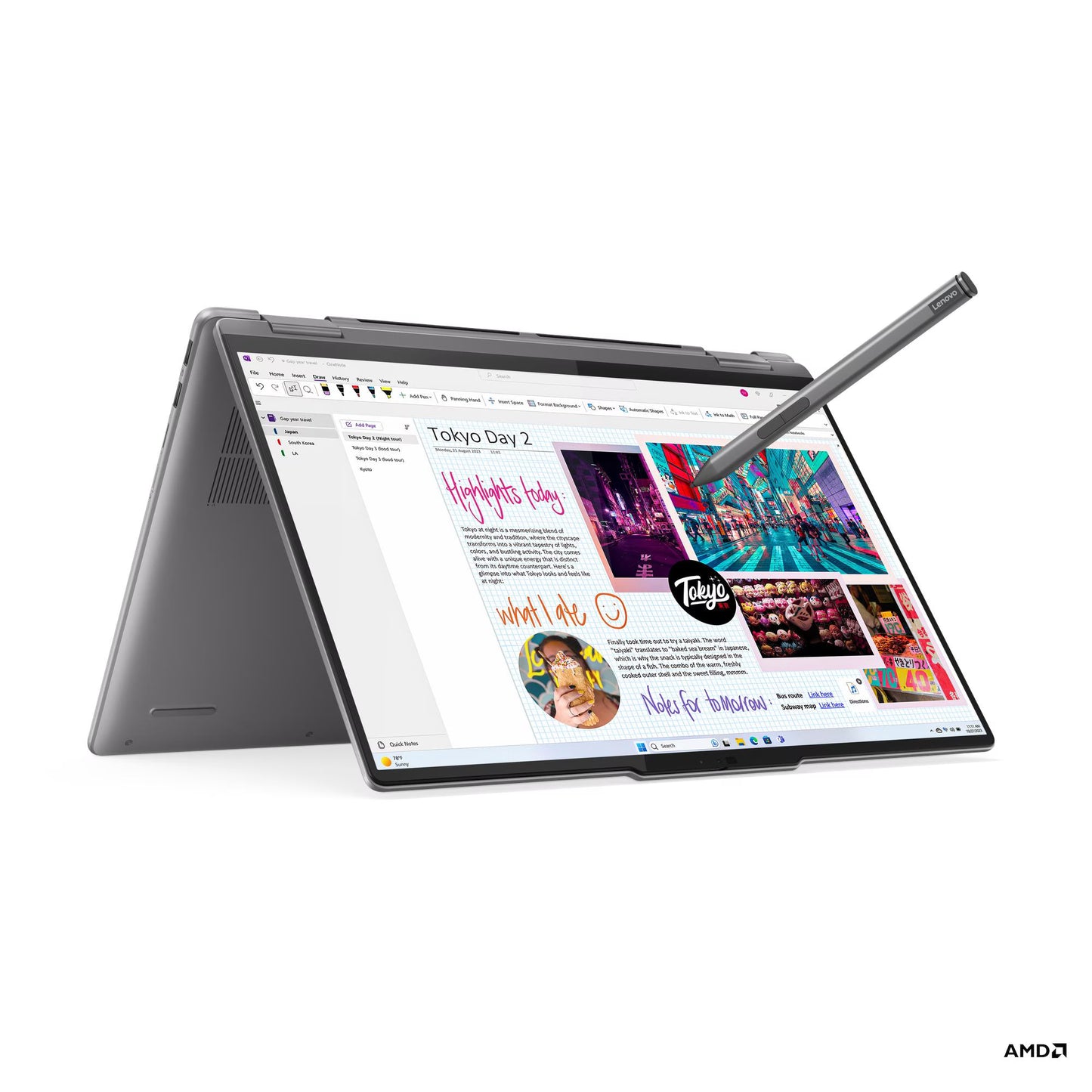 Lenovo Yoga 7 16AHP9 83DM0006US AMD Ryzen 7 8840HS 16GB RAM 1TB SSD WUXGA Touch 2-in-1 Laptop 16" (New)