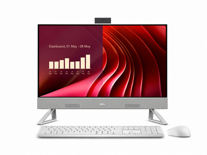 Dell AIO 24 DEC24250-7482WHT-PUS Core 7-150U 16GB RAM 512GB SSD Touch All-in-One Desktop 23.8" (New)