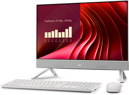 Dell AIO 24 DEC24250-7482WHT-PUS Core 7-150U 16GB RAM 512GB SSD Touch All-in-One Desktop 23.8" (New)