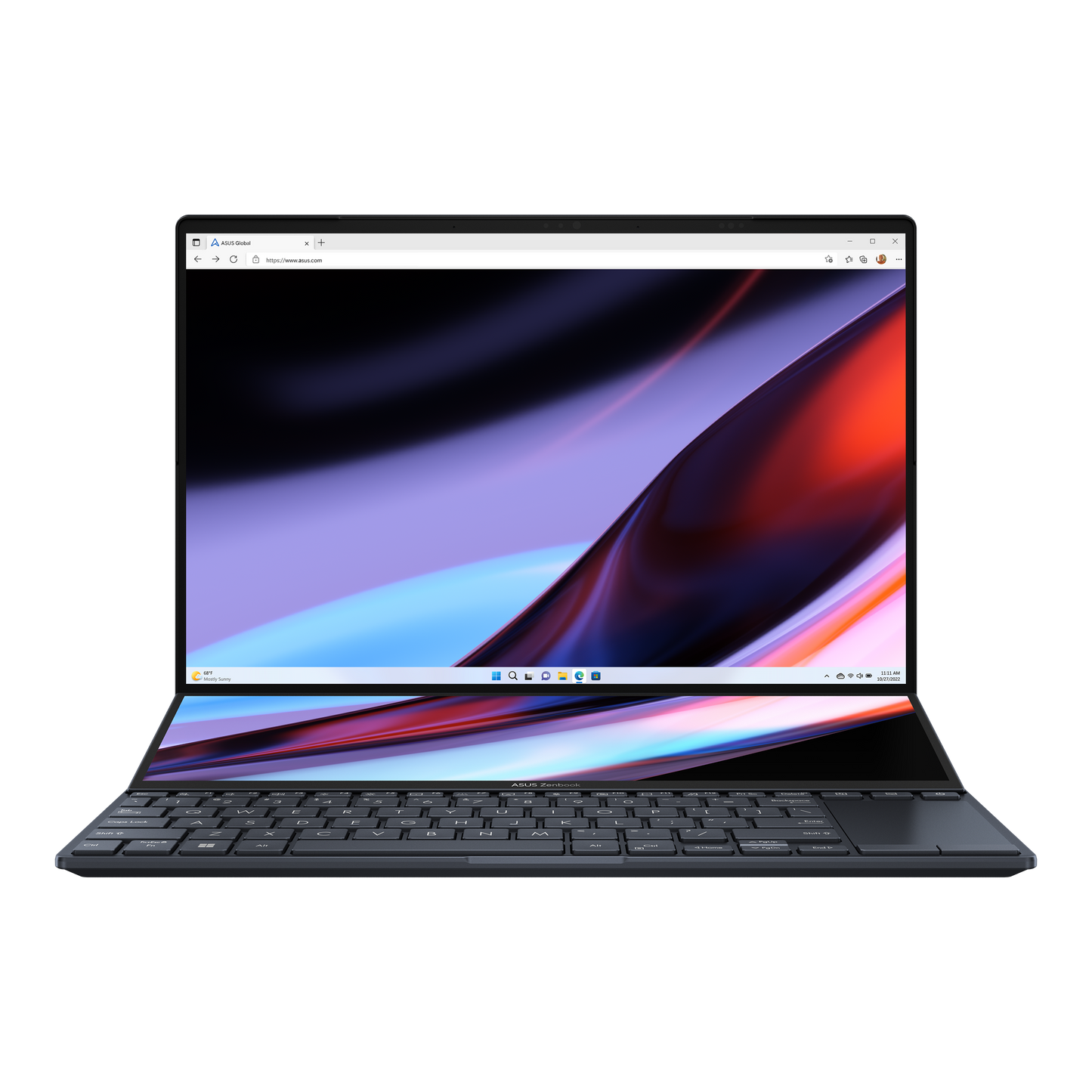 Asus ZENBOOK PRO DUO 14 OLED UX8402VV-OLEDI9TB Core i9-13900H 2.6GHz RTX 4060 120Hz OLED 3K TOUCHSCREEN (Brand New)