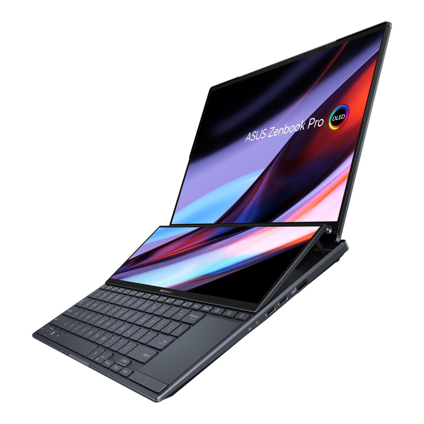 Asus ZENBOOK PRO DUO 14 OLED UX8402VV-OLEDI9TB Core i9-13900H 2.6GHz RTX 4060 120Hz OLED 3K TOUCHSCREEN (Brand New)