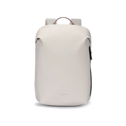 Eloria Como Backpack Beige Water Resistant Laptop Bag (New)