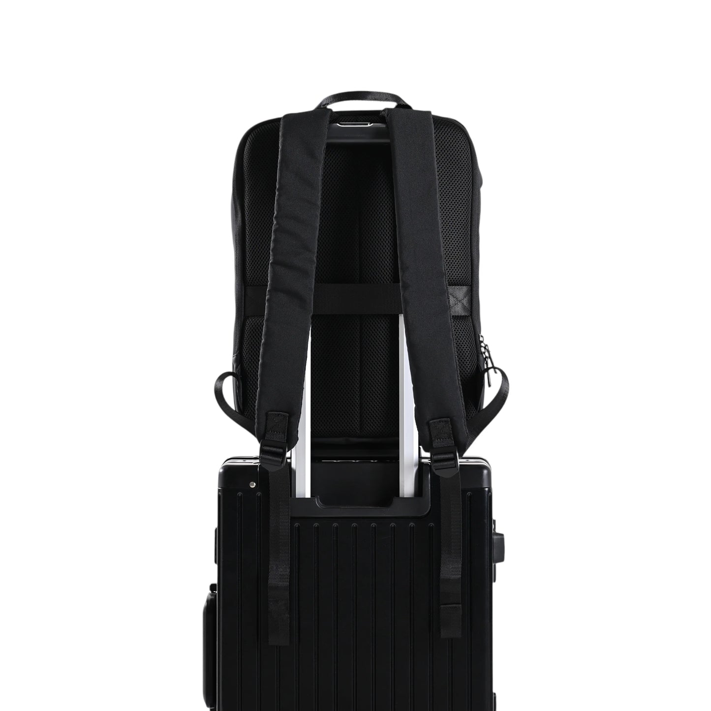 Eloria Como Backpack Black Water Resistant Laptop Bag (New)